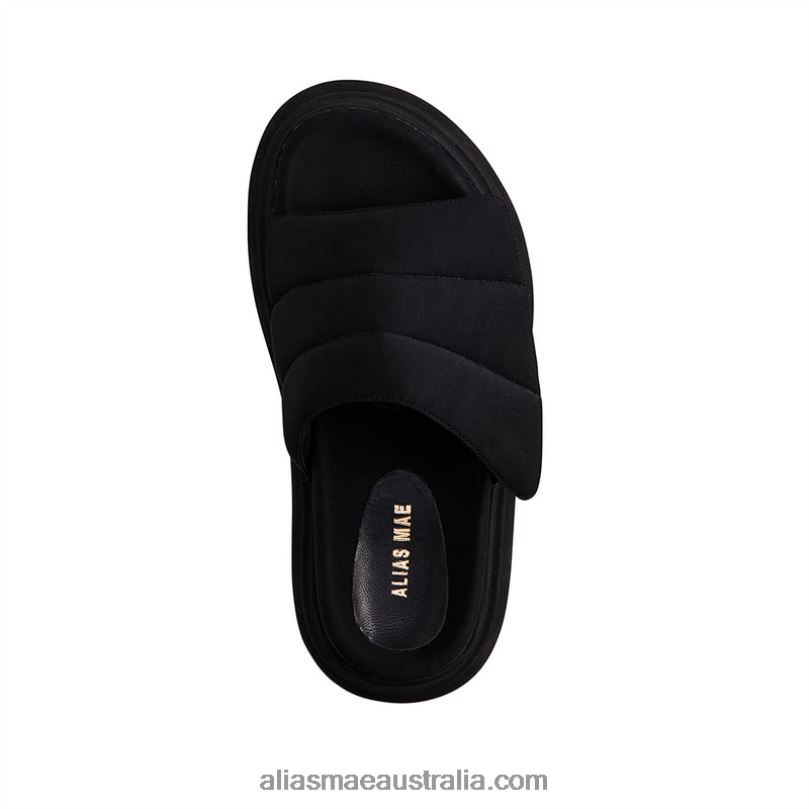 Clove Alias Mae Black Satin DFRBR143