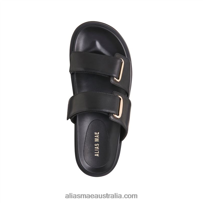 Pacey Alias Mae Black Leather DFRBR145