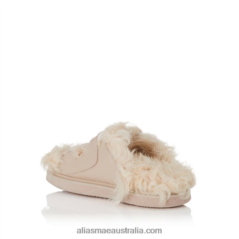 Patti Alias Mae Cream/Natural Shearling/Leather DFRBR155