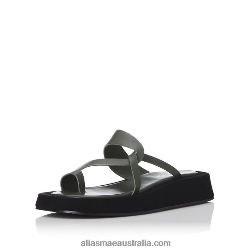 Polo Alias Mae Black Leather DFRBR169