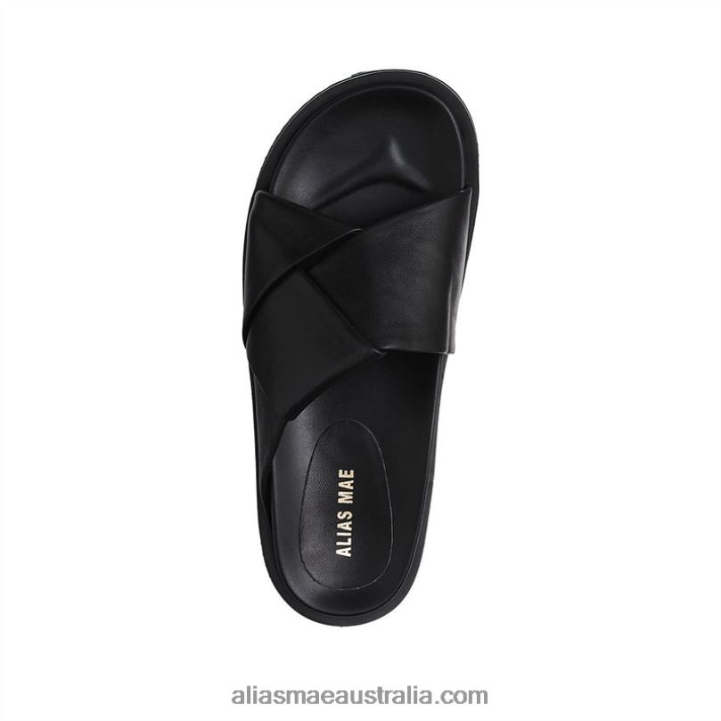 Solaris Alias Mae Black Leather DFRBR165